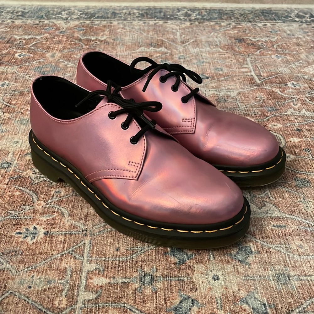 Dr. Martens Pink Oxfords